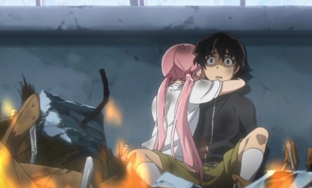 review anime mirai nikki bahasa indoensia