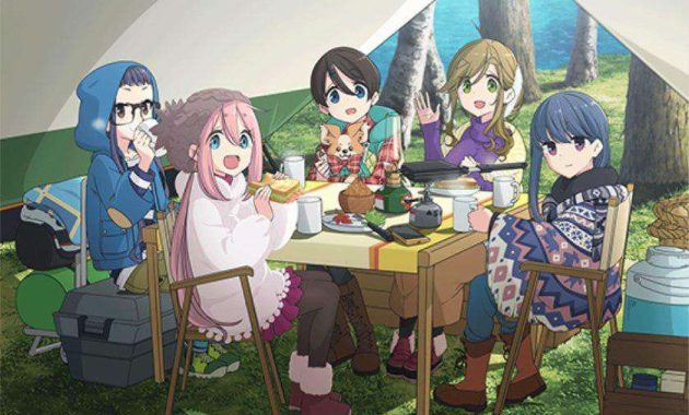review anime yuru camp