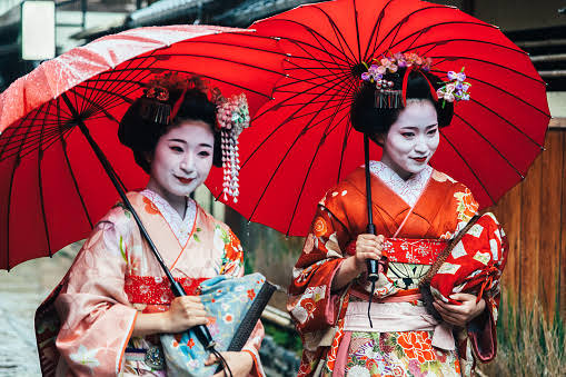 Make up geisha