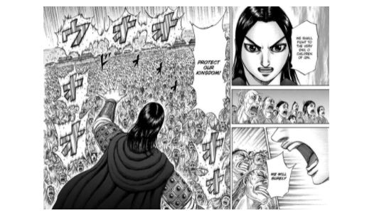 Daftar Arc Manga Kingdom 