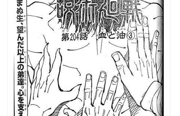 Spoiler Jujutsu Kaisen 204